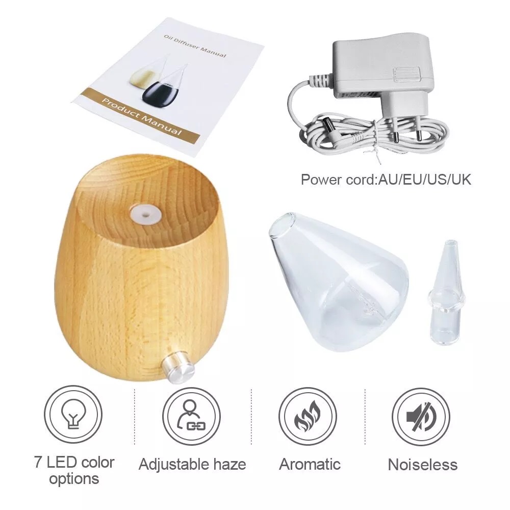 HIDLY WOODEN NEBULIZER DIFFUSER