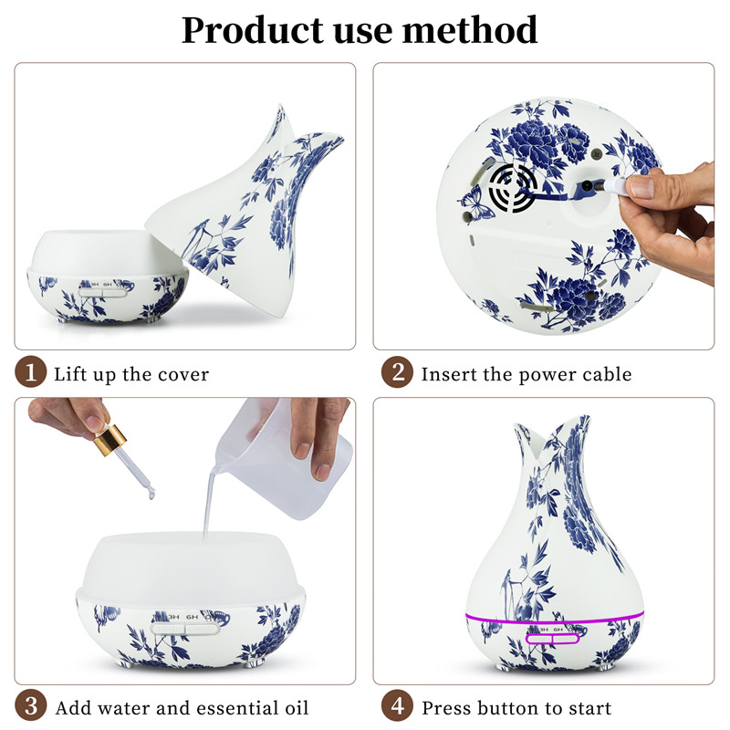 vase ultrasonic aroma diffuser 