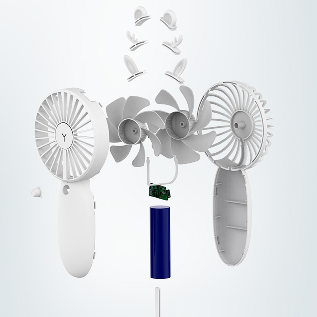 hand held battery fan