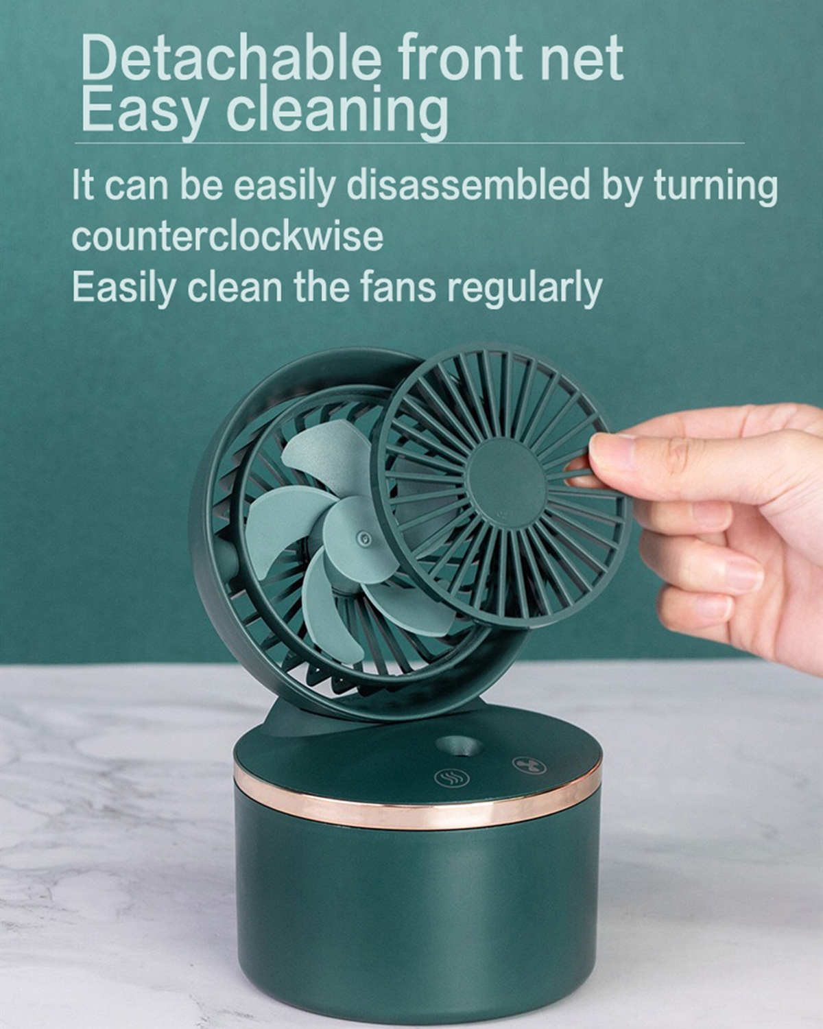 table humidifier mini fan