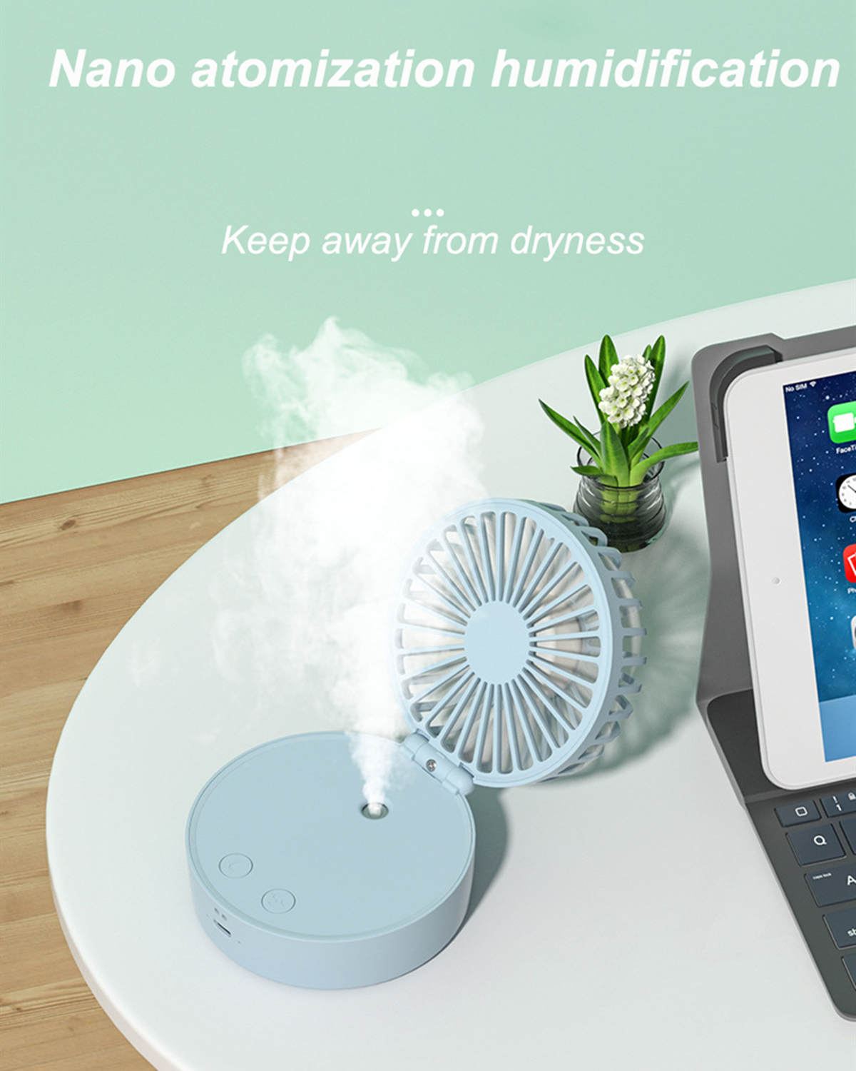 desk humidifier fan