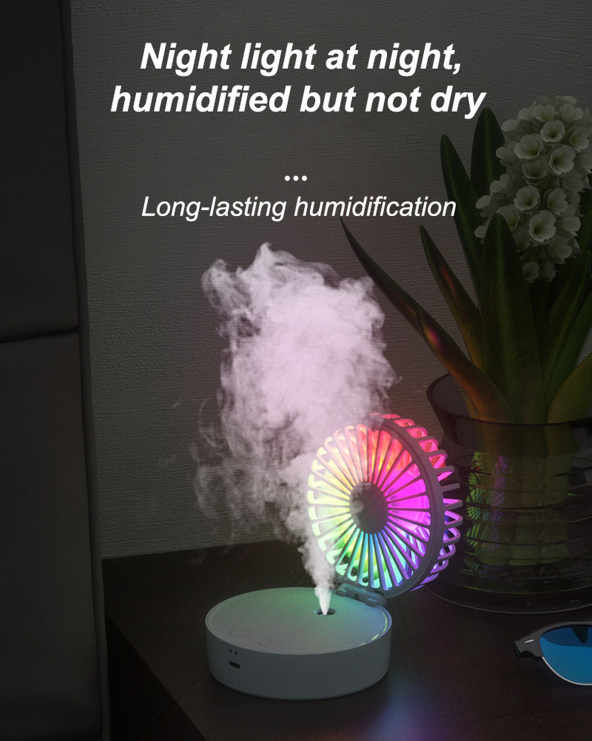 desk humidifier fan