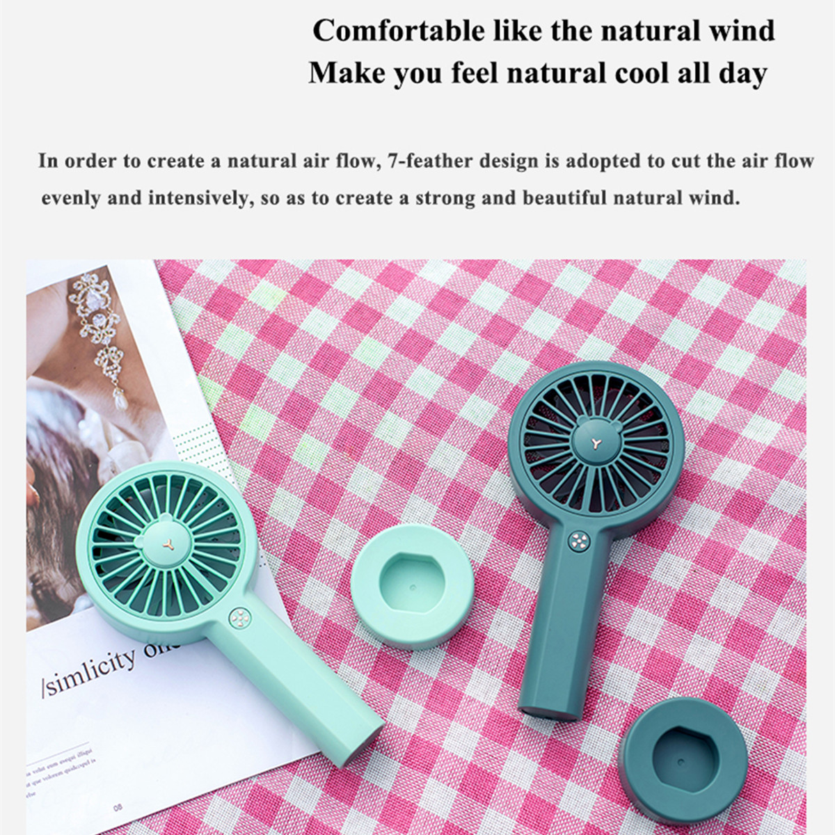 mini handheld fan