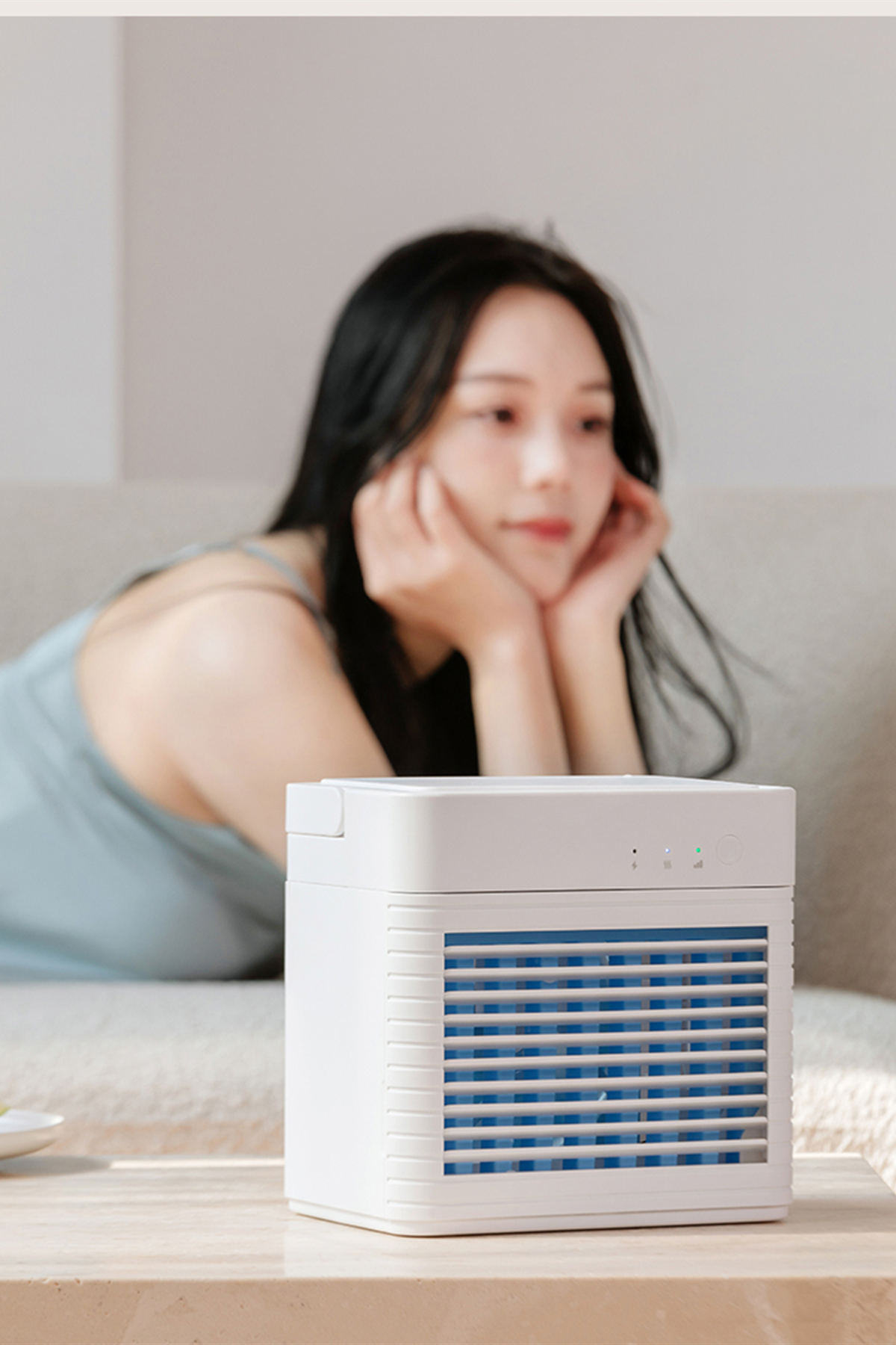 rechargeable humidifier fan