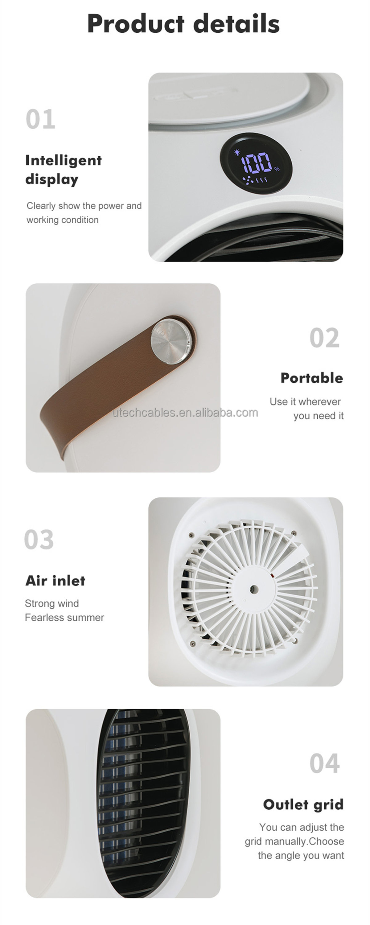 table mist fan