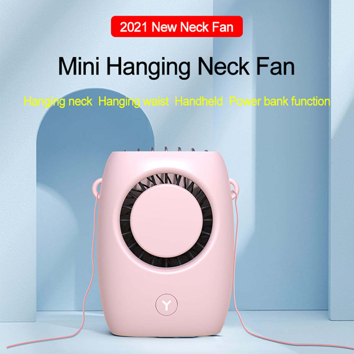 hanging neck fan