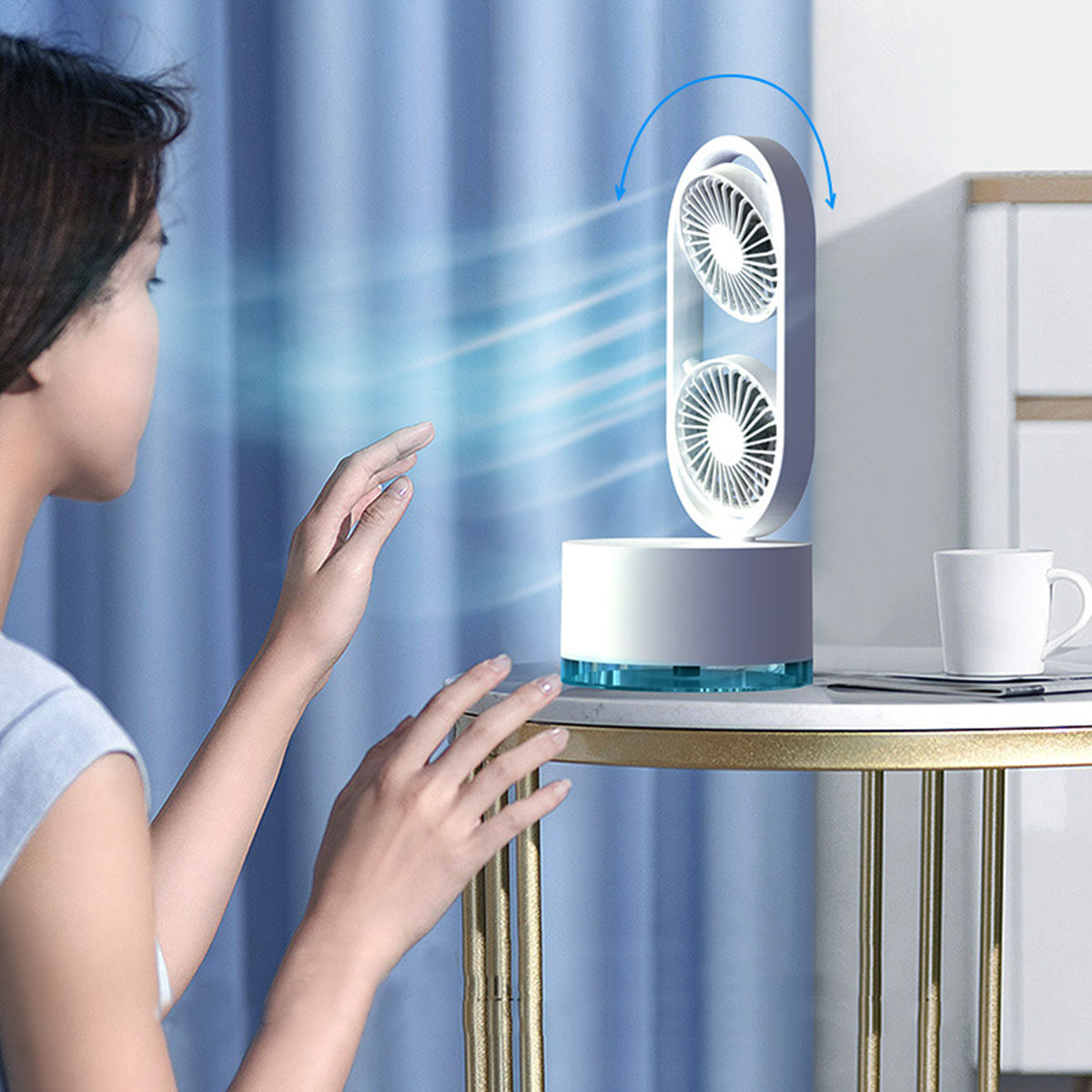 table humidifier fan