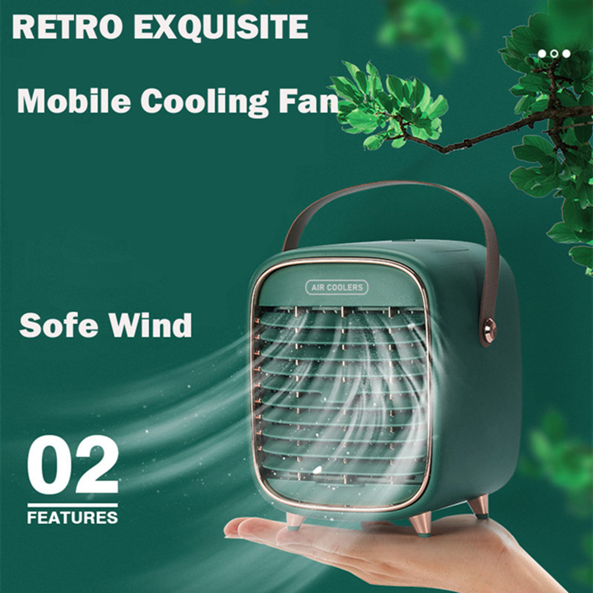 desk mist spray fan