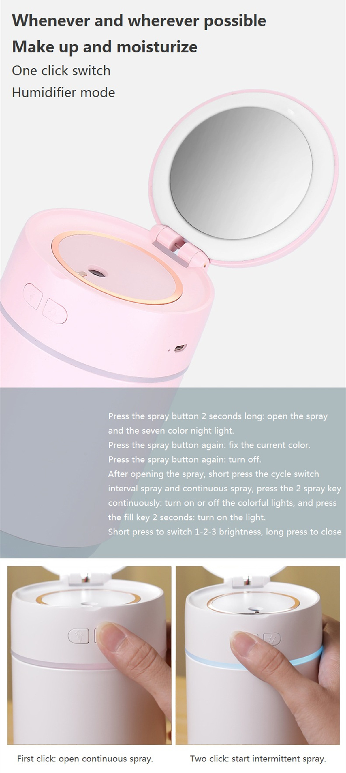 mirror humidifier