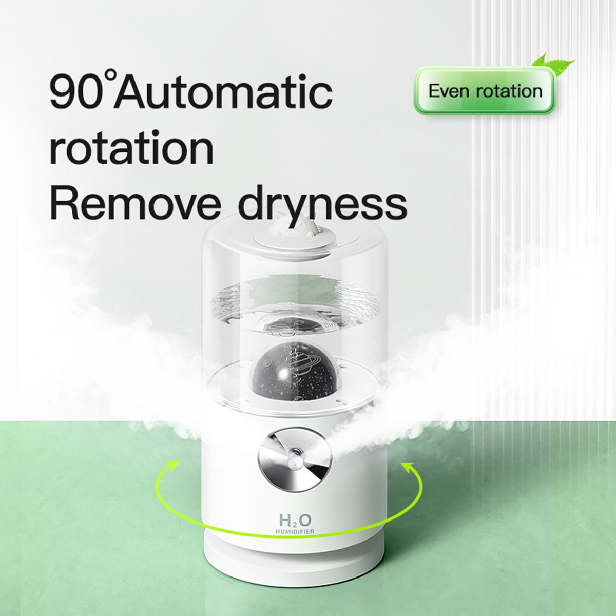 projection rotation humidifier