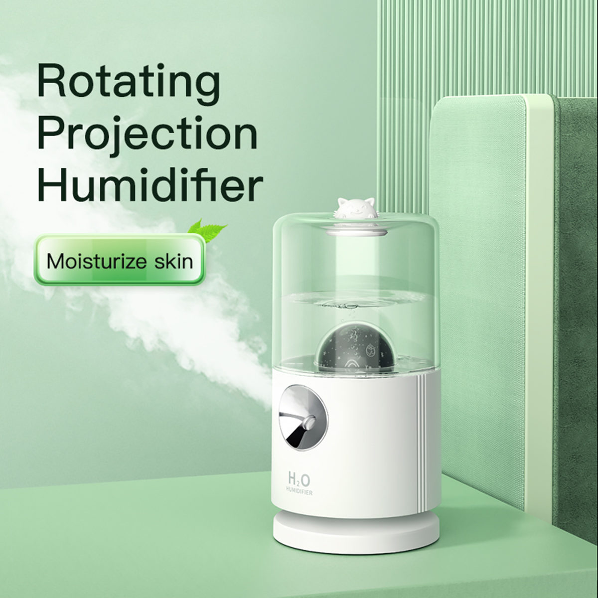 projection rotation humidifier