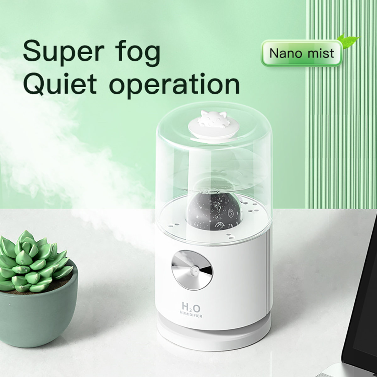 projection rotation humidifier