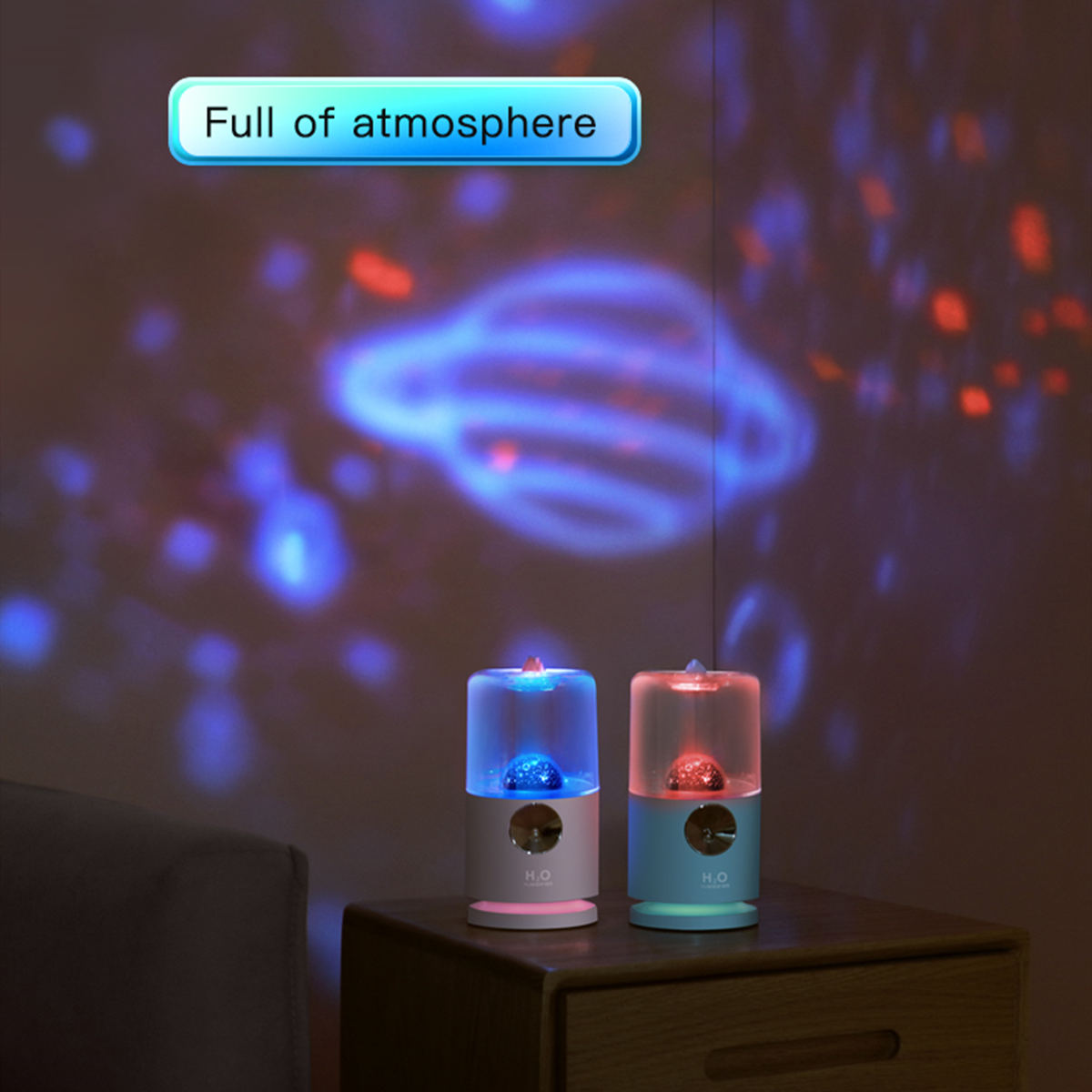 projection rotation humidifier