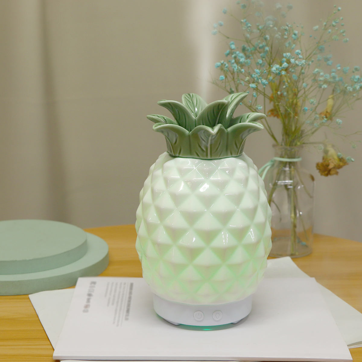 pineapple ceramic aroma diffuser