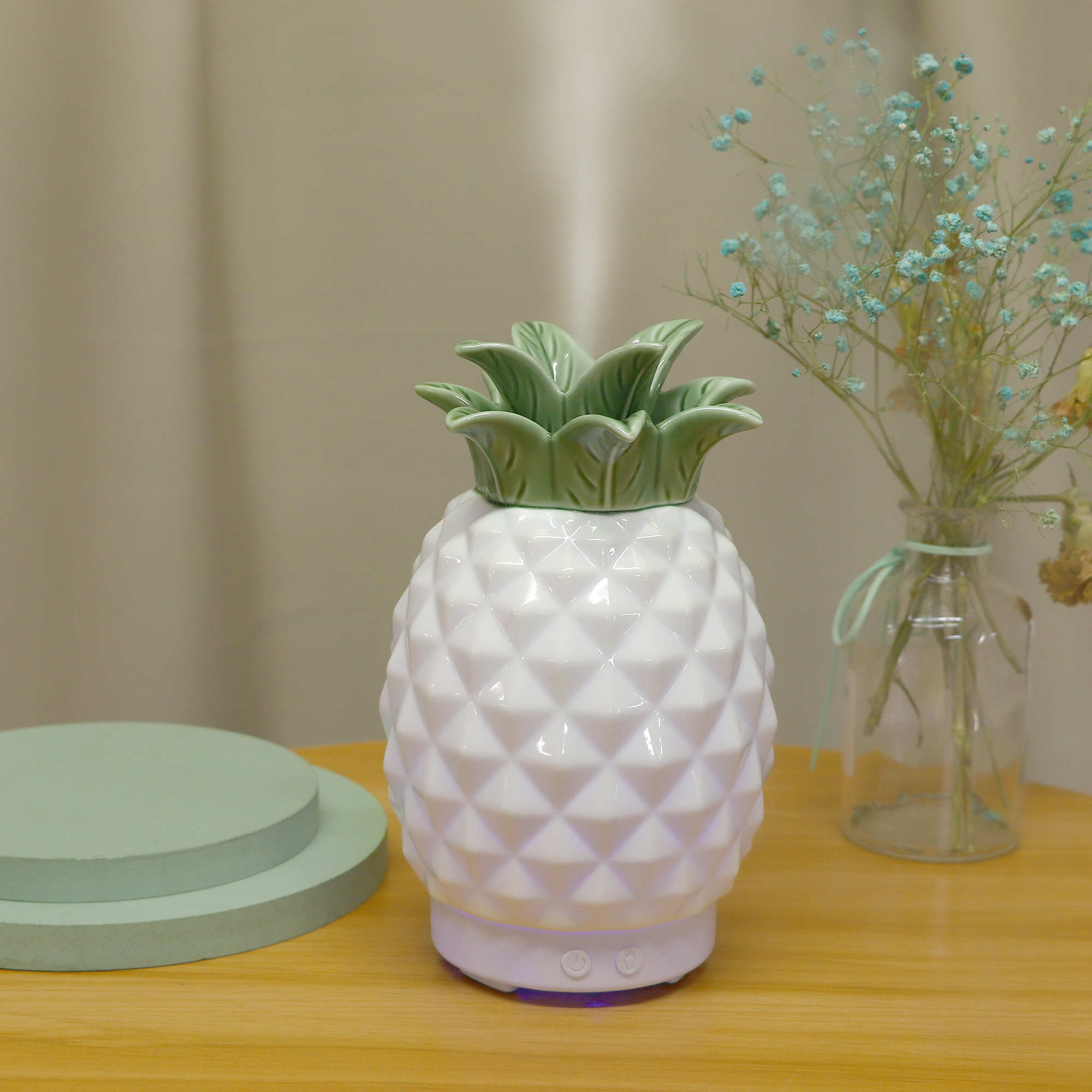 pineapple ceramic aroma diffuser