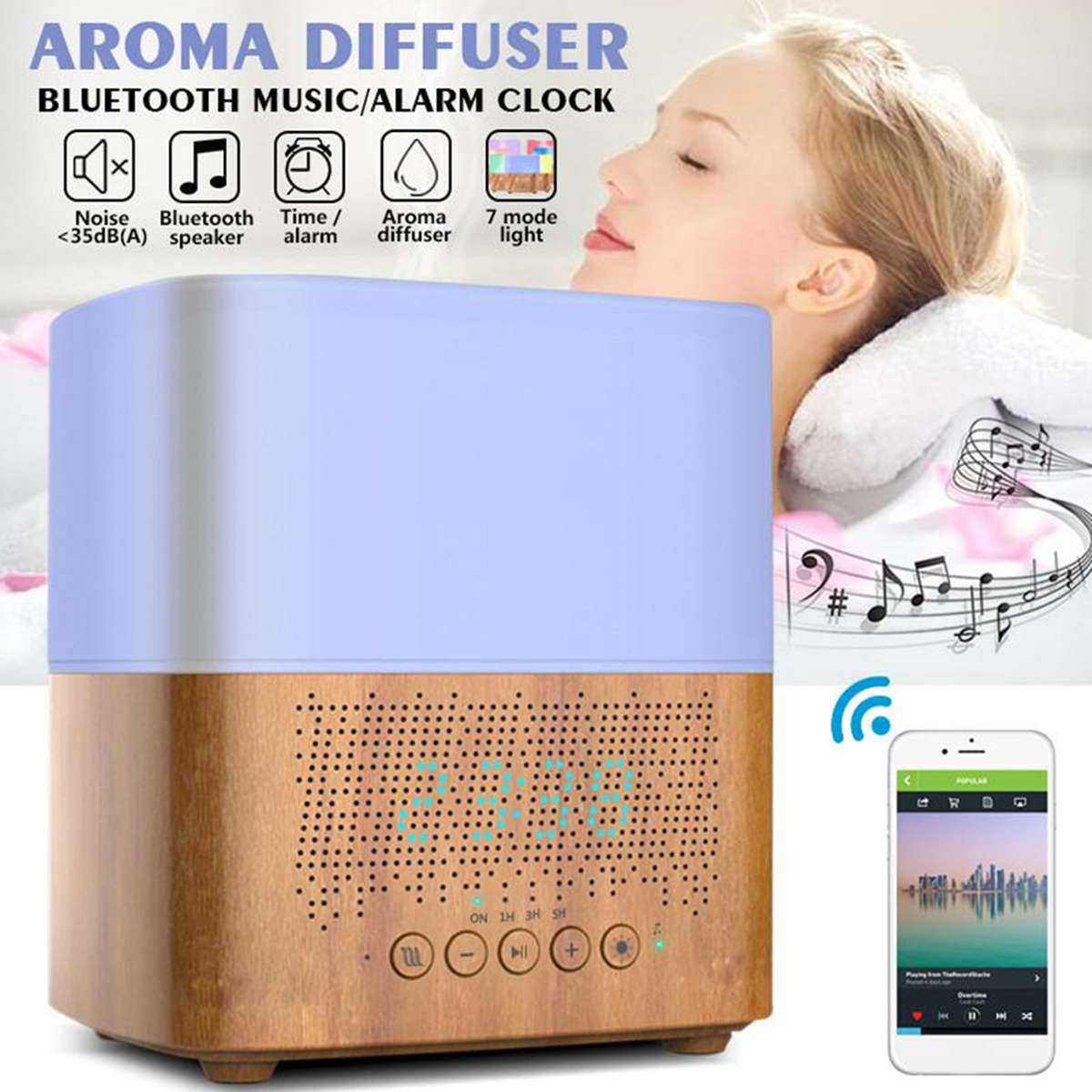 aroma diffuser with speaker