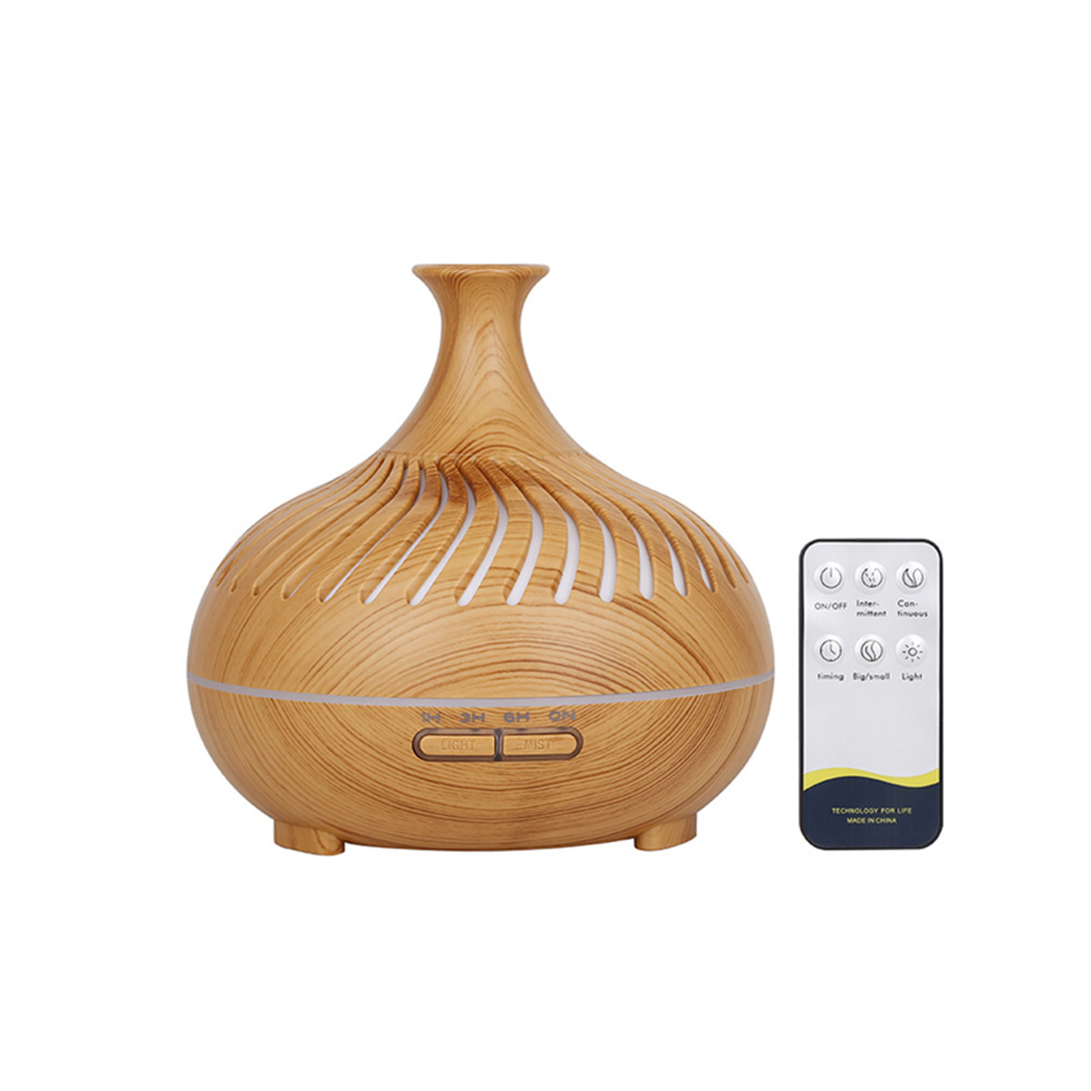 wooden aroma essential oil diffuser