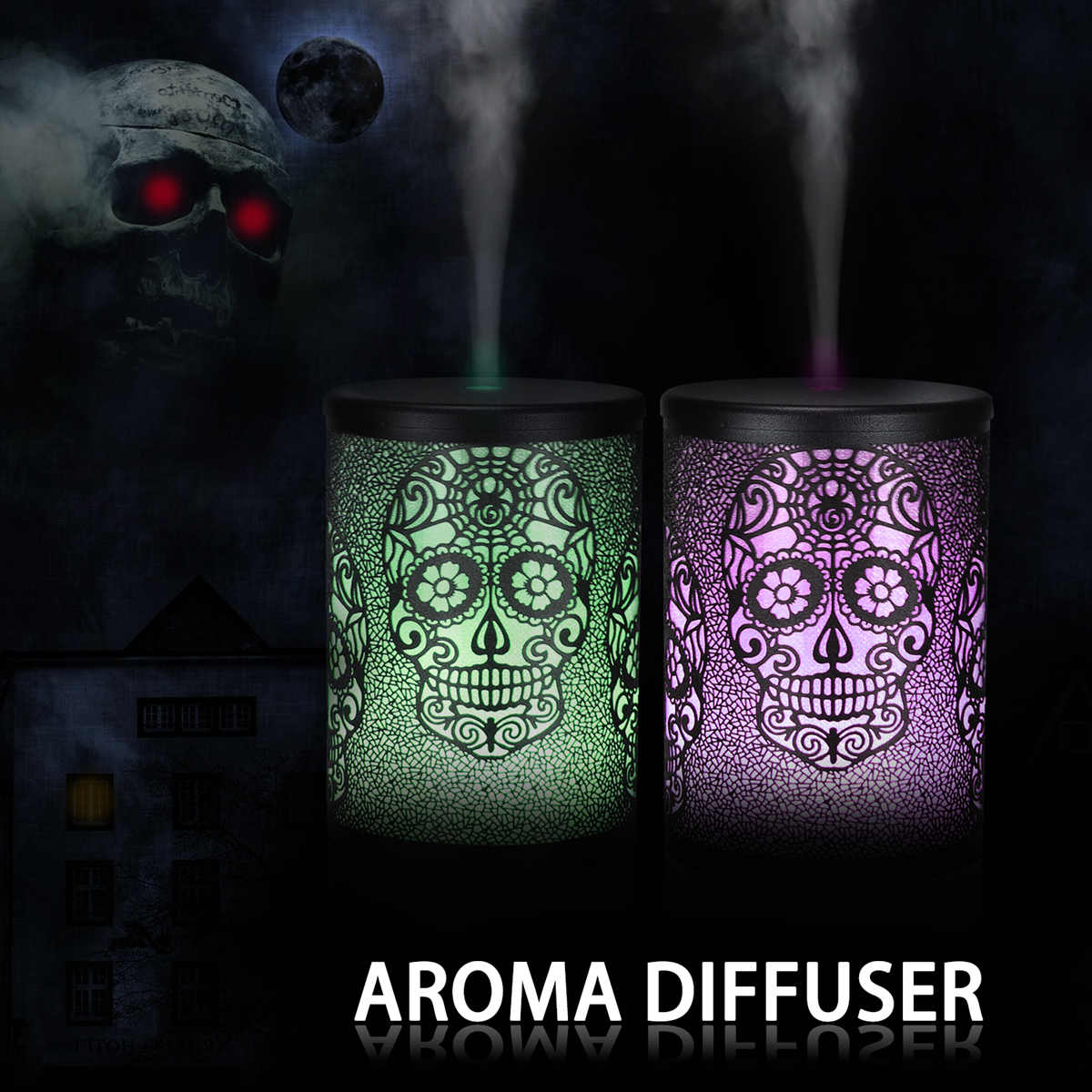 skeleton essential oil diffuser